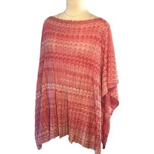 St.John Sport crochet knit tunic top
